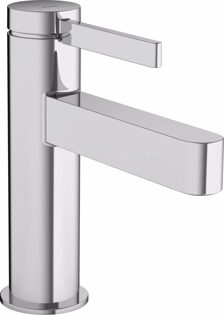 hansgrohe Finoris Robinets d'eau froide 100 sans garniture de vidage, portée 126mm, 76013000, 76013000
