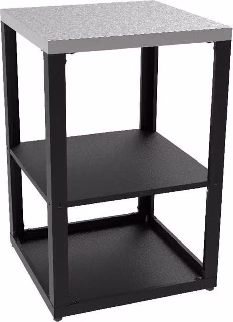 Modulo Piano Outdoor con Scaffale Aperto in Acciaio Inox – Cucina da Esterno Modulare