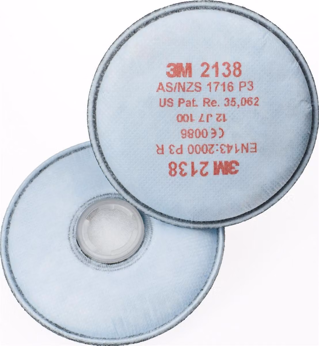 3M Filtro antiparticolato rotondo 2138 EN 1473:2000 P3R - 7000029735
