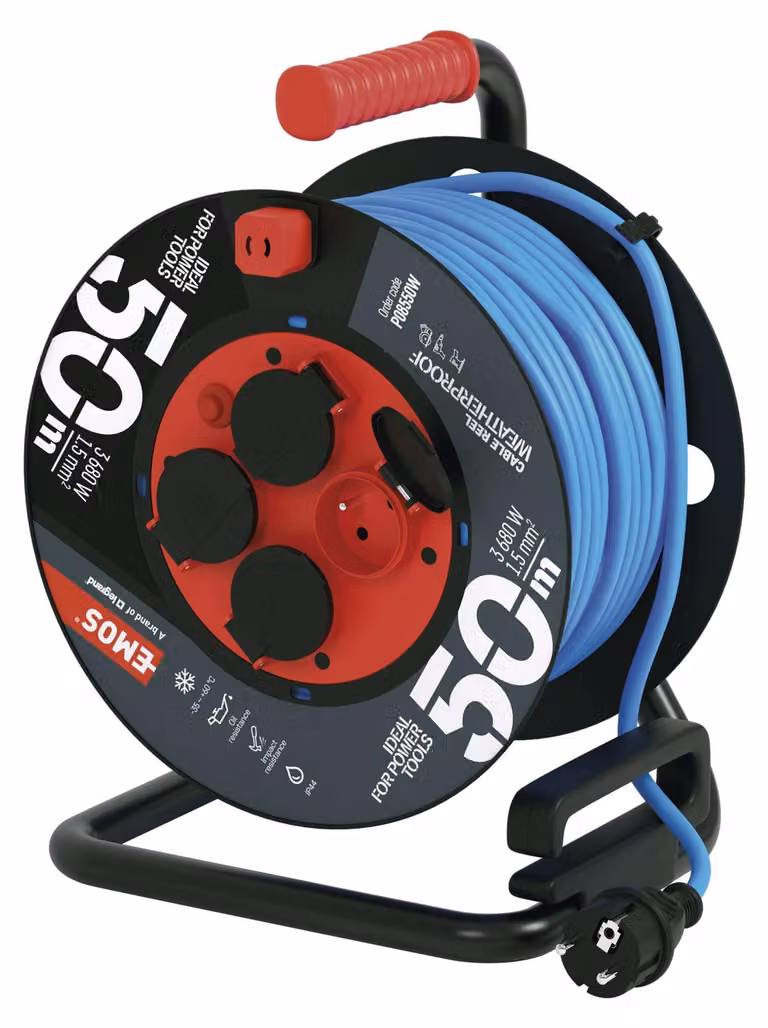 Emos Buben 4Z 50M 1,5Mm Nemrznoucí Pvc Kabel