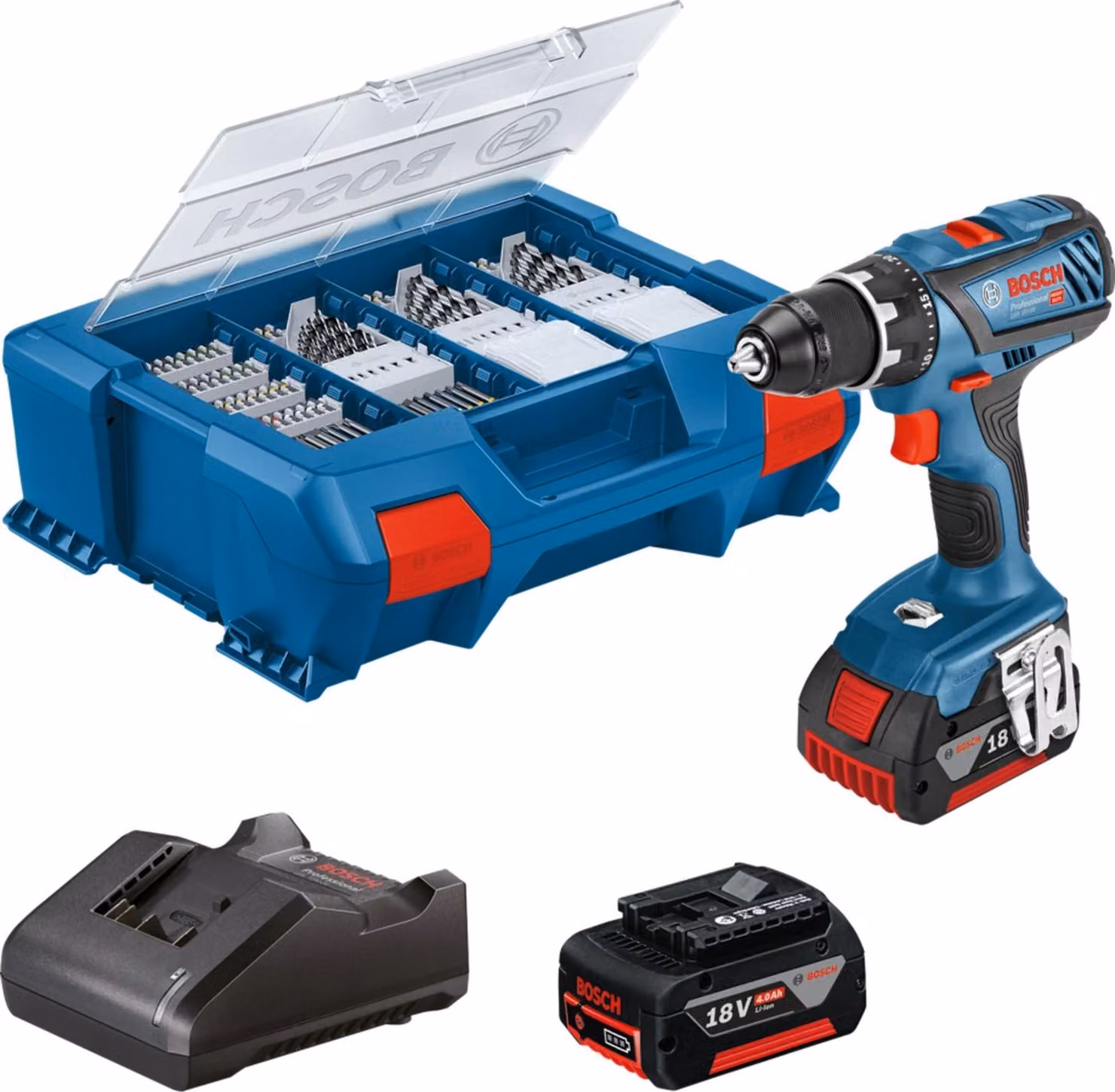 Bosch Gsr 18V-28 2X4,0Ah, Gal 18V-20, 82 Ac, Lc (06019E610C)