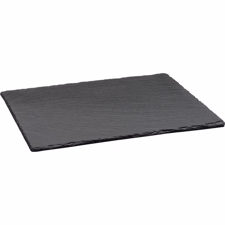 Piatto rettangolare in ardesia antracite Gusto Casa L: 40 cm, P: 25 cm