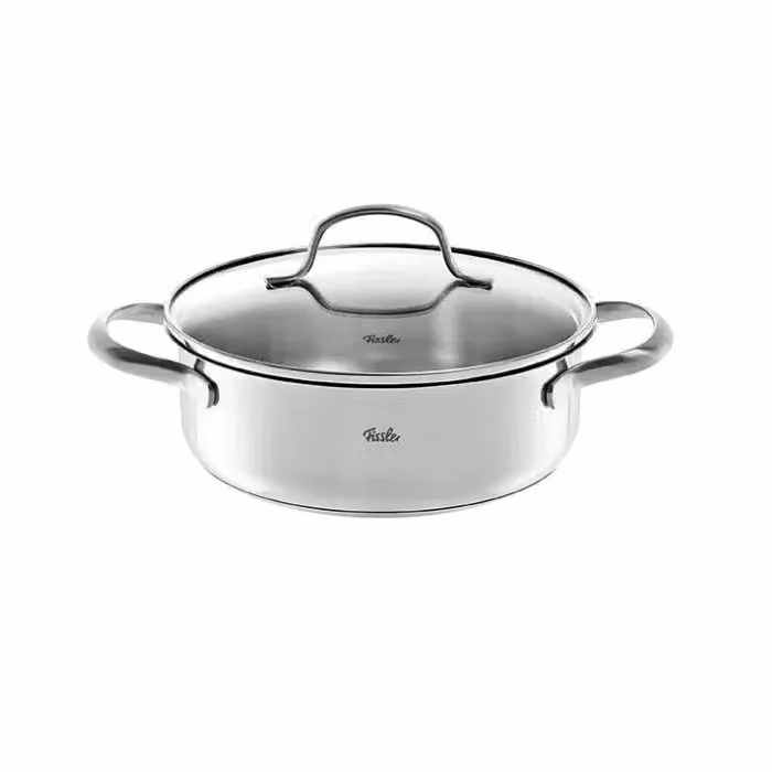 Casseruola in Acciaio con coperchio diam. 16cm linea San Francisco Fissler