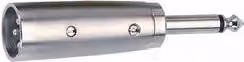 Connettore audio Quiklok Serie K G 123 K Silver con jack da 3,5 mm