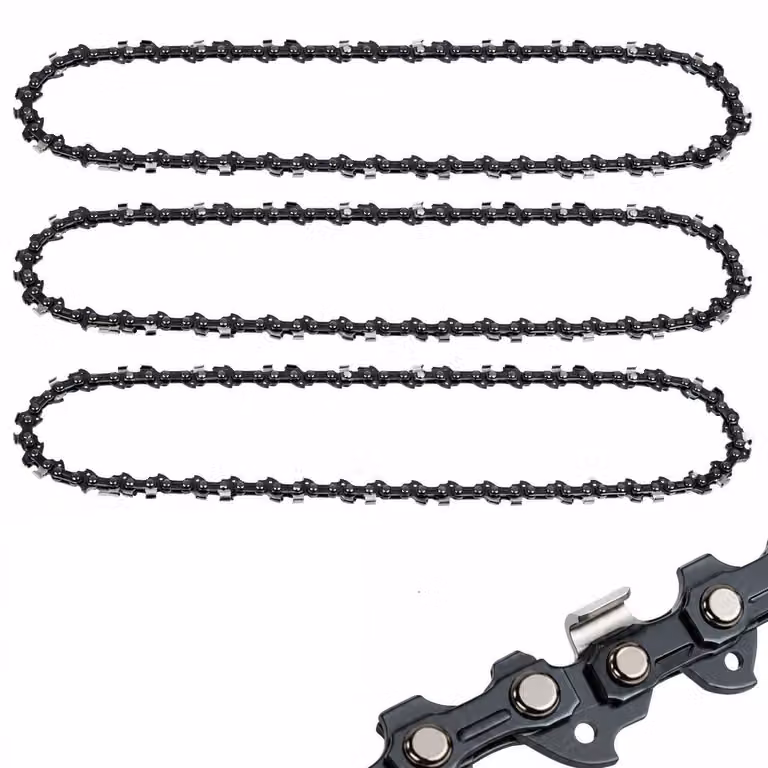 Catena da sega, 3 x 25 cm, passo 3/8 inch, modello LP, 40TG, spessore 1,1 mm