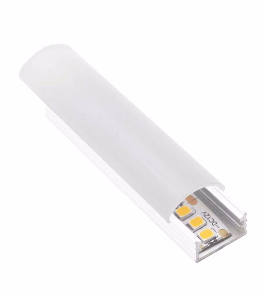 Profilo Alluminio LED - H11 Opale Bianco - Lunghezza 2 m -