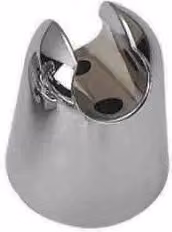 Supporto doccia fisso da parete Idro Bric Cromo F4000