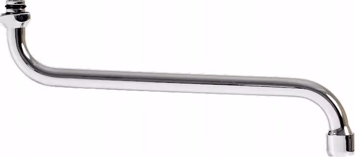Rubinetto cromato a S 250 mm in acciaio inossidabile