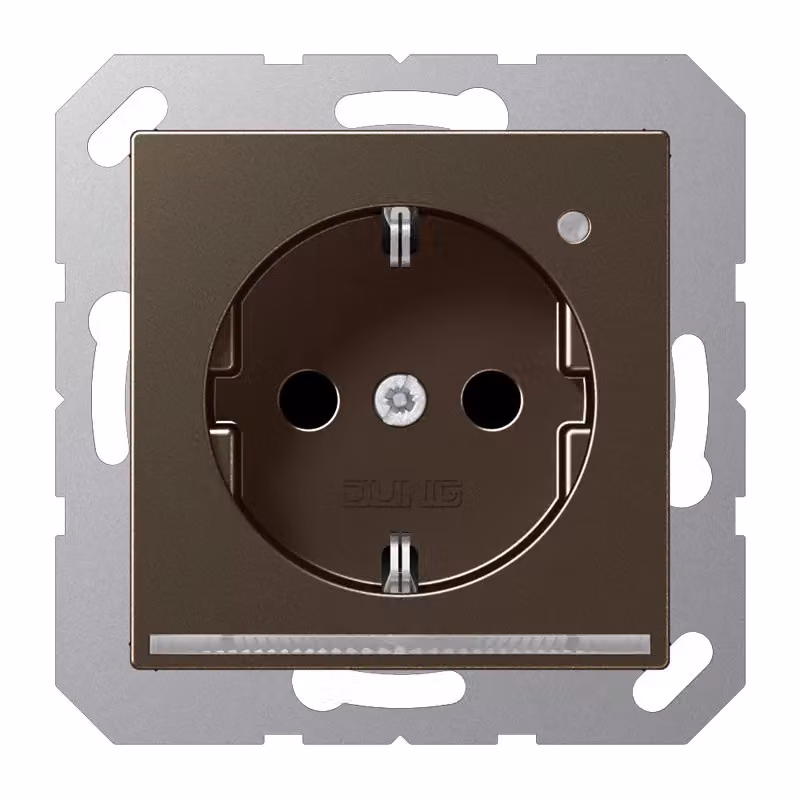 Jung A1520-OMOLNW Presa Schuko con luce LED