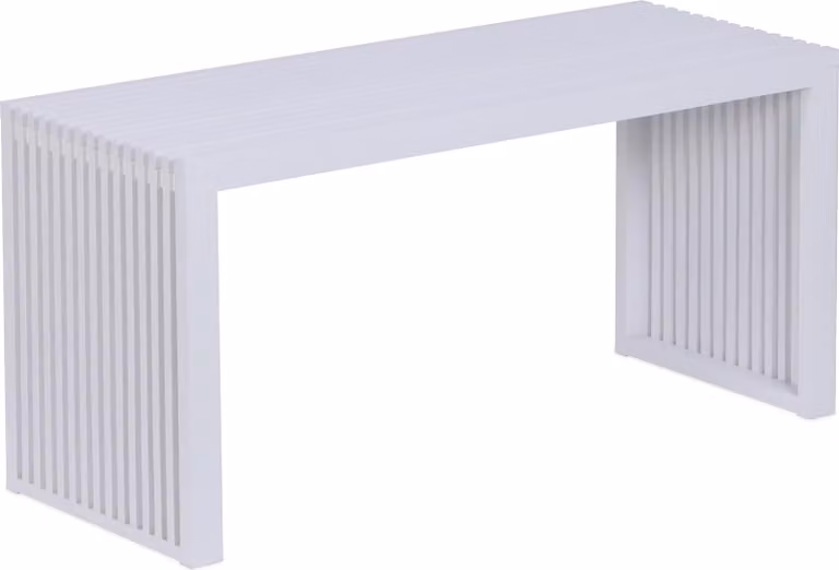 Panca Relaxdays, bambù, panca da cucina moderna, panca per spogliatoio in ingresso, bagno e camera da letto, DxLxA: 43x90x33 cm, panca porta scarpe, bianca