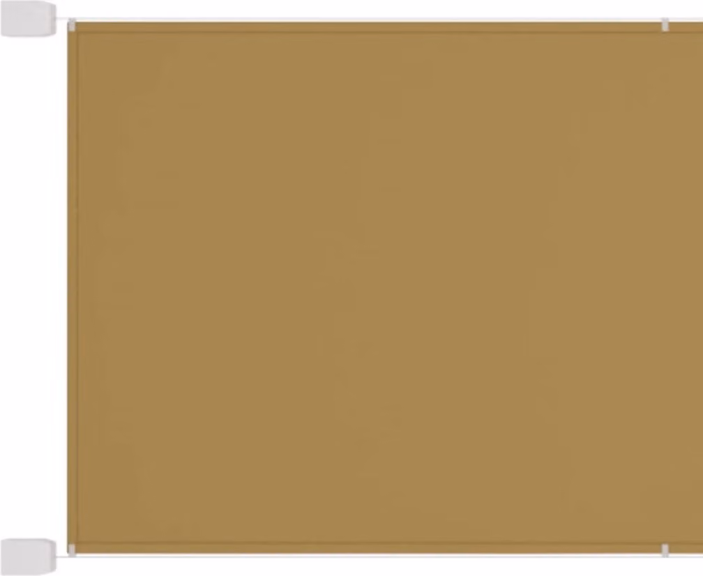 Paravento Verticale Beige 60x1200 cm in Tessuto Oxford