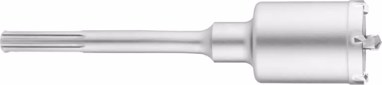 Punta per carota cava a martello - gambo SDS-max e punta centrale - 80x550 mm