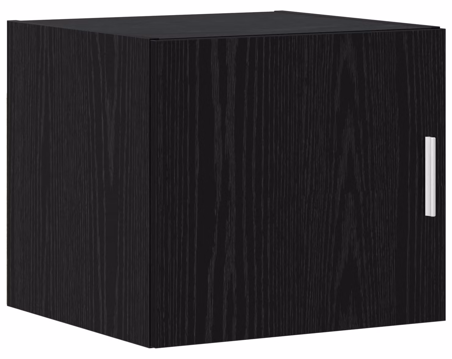 Armadio a muro in legno impiallacciato di noce nera, dimensioni 45 x 42,5 x 40 cm