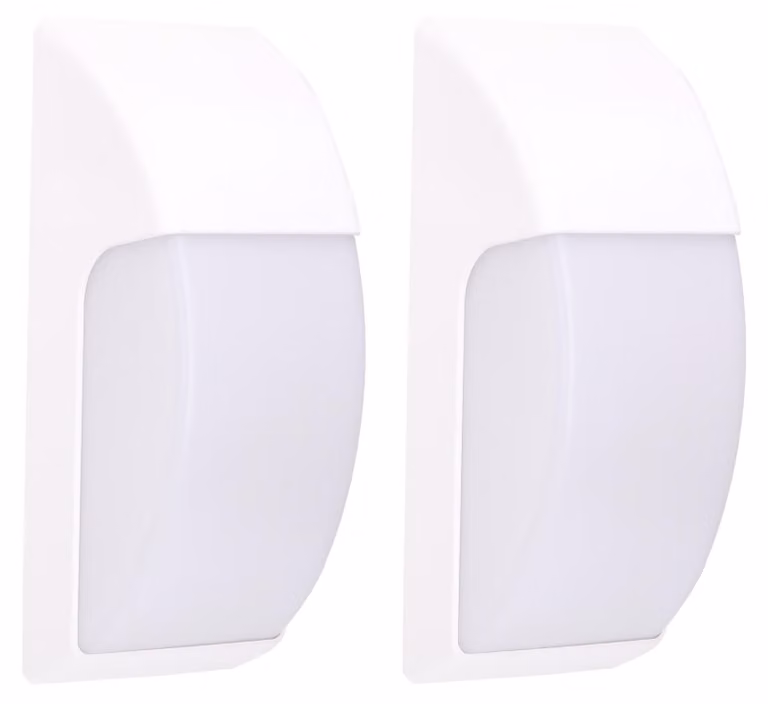 (Set da 2) Lampada da esterno a LED C4 - (Set di 2) - 23 W, 1263 lm, grado di protezione IP65, colore bianco