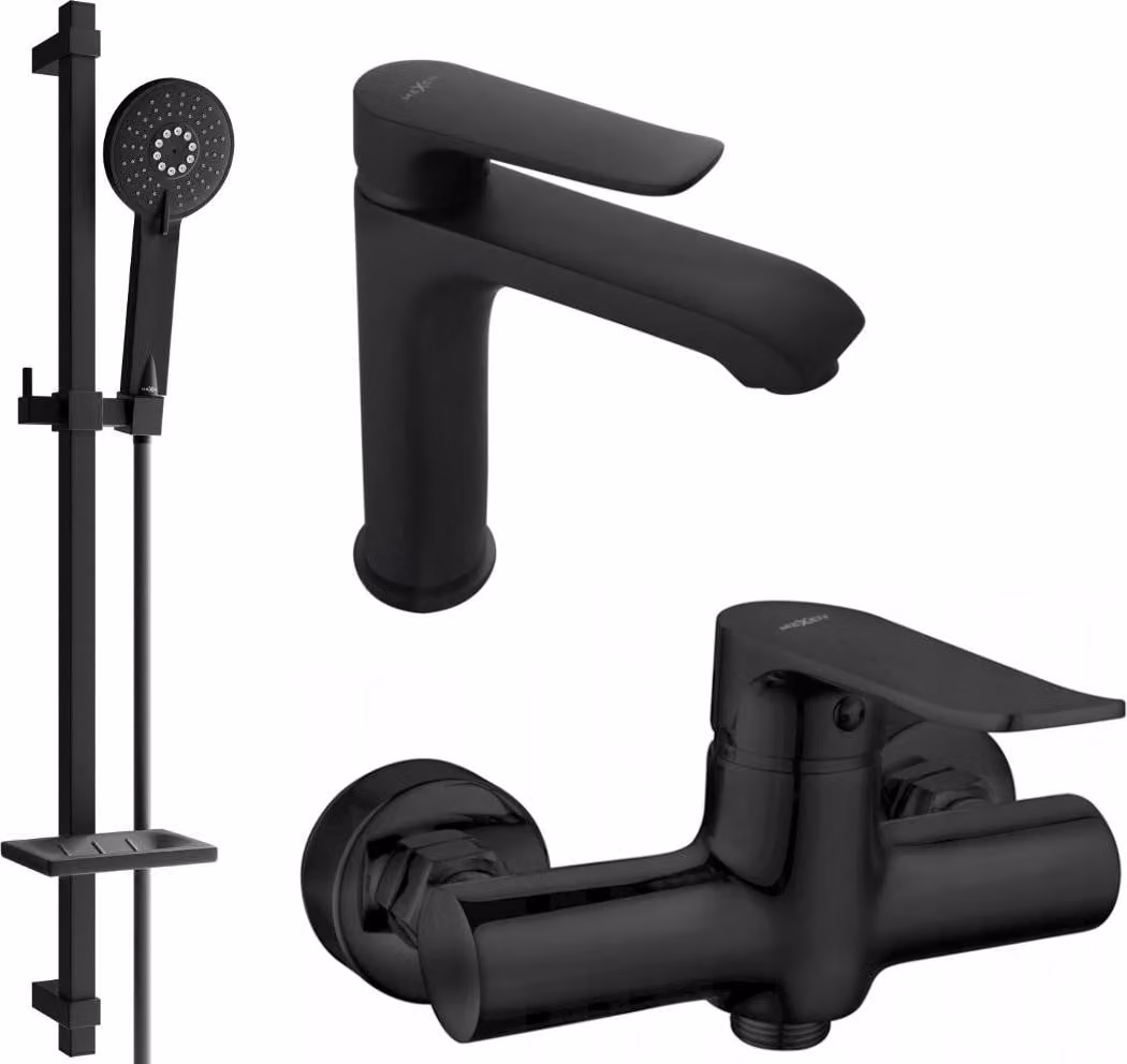 Mexen Pecos DQ40 set doccia, nero - 72704DQ40-70