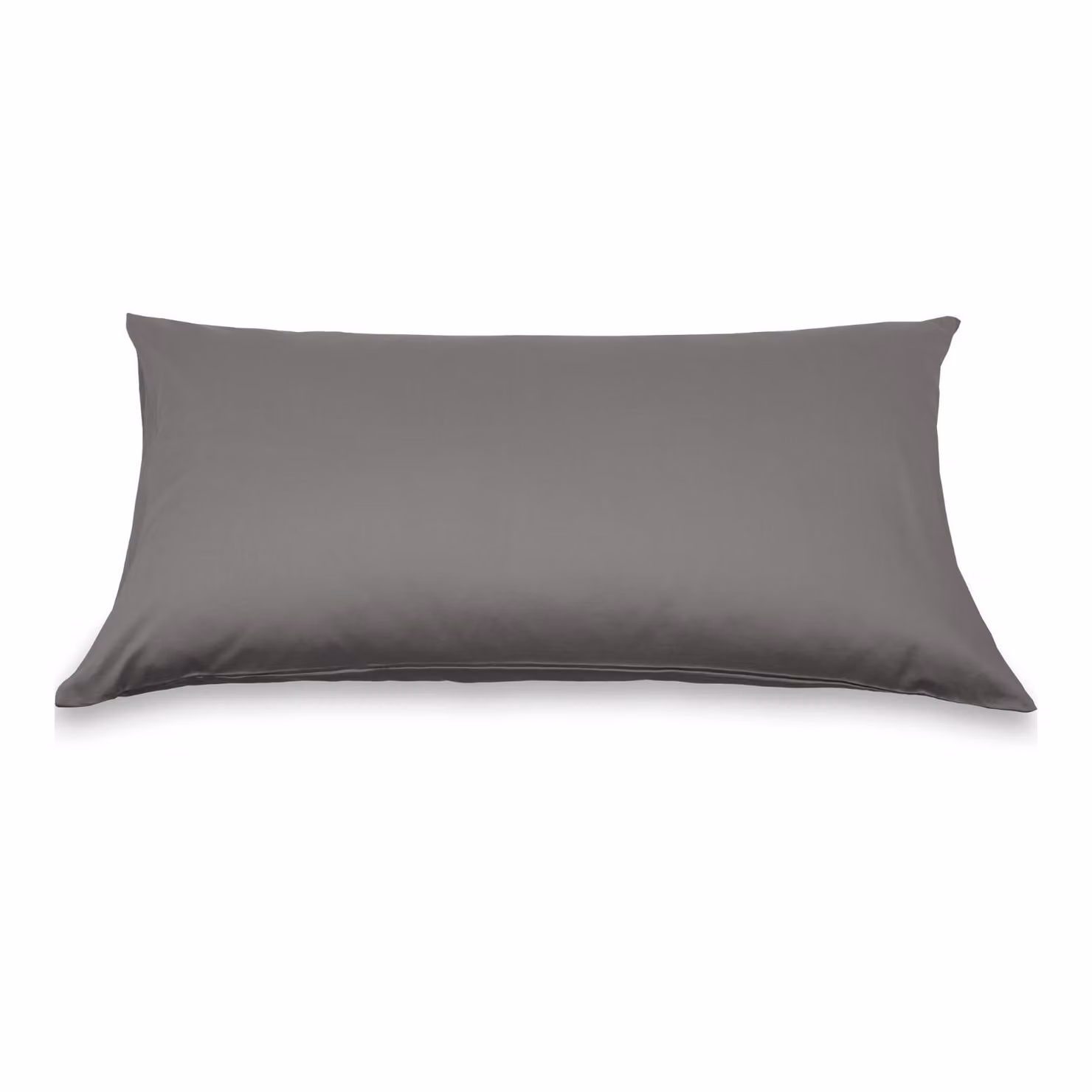 Federa copricuscino DaunenStep Oasi Deluxe in cotone pettinato grigio 50 x 80 cm – 2