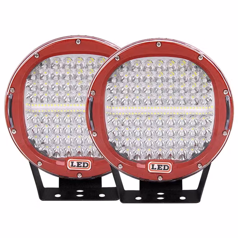 Luce da lavoro a LED, potenza, modello di faretto, faretto 2X rosso da 294W