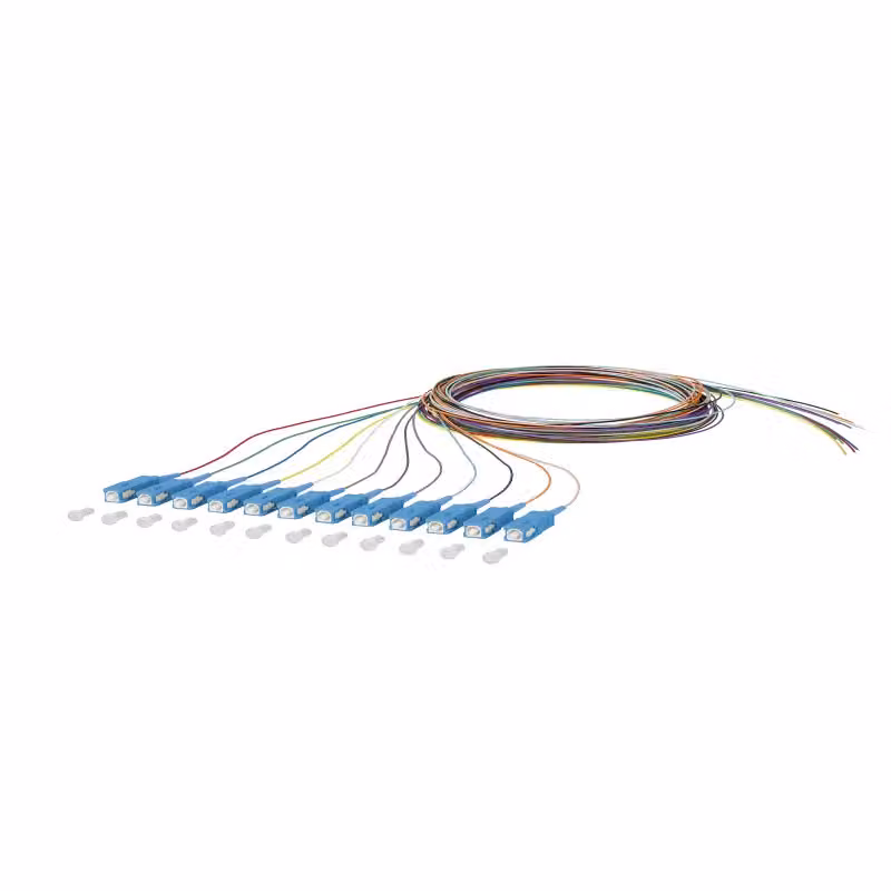 Metz Connect OpDAT Pigtail E2000-PC, OM4, 12 colori 150N1MO0020E