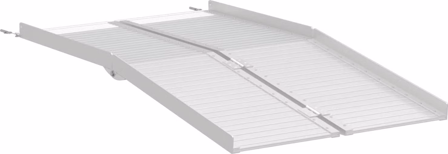 Rampa per sedia a rotelle 270 kg Argento 270 kg Alluminio