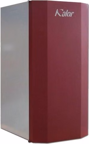 Caldaia a pellet Kalor BOILER 28 kW autopulente colore rosso