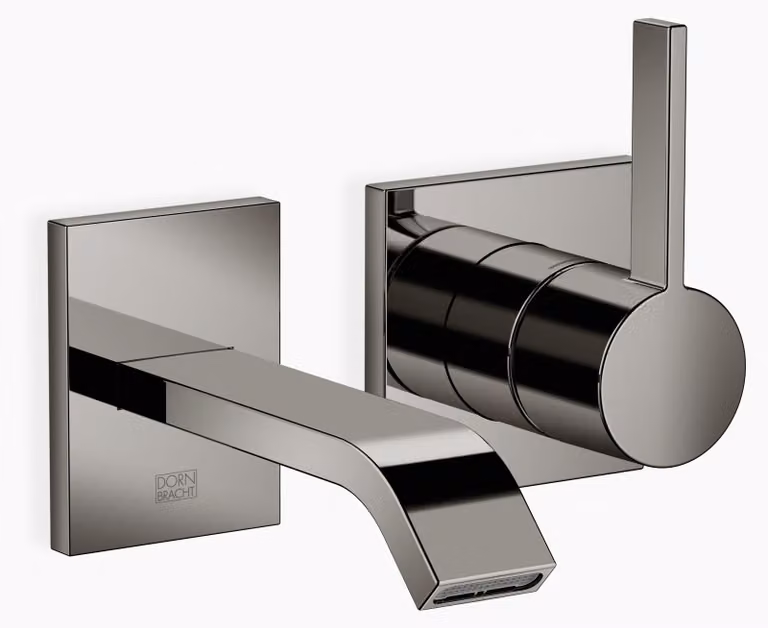 Dornbracht IMO Mitigeur monocommandé mural pour lavabos, sans vidage, saillie 140mm, 36860671-19, 36860671-19