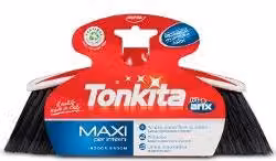 Scopa Maxi per interni Tonkita TK610 in fibra naturale nera, manico non incluso