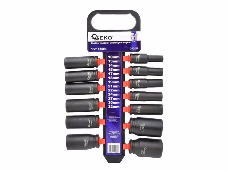 GEKO Prese ad impulsi 1/2", 13 pezzi G10512