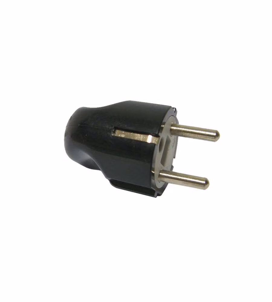 Spina Schuko 16A+T Nera                  80071 Fme