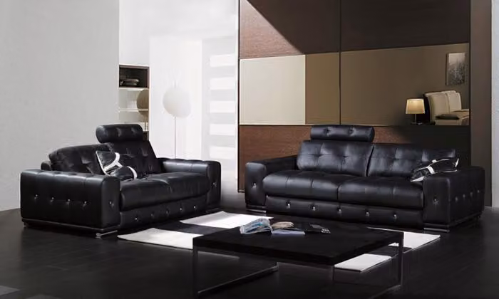 Sofagarnitur Gruppe Garnitur Couchen Sofas Polster Leder 32 Sitz Garnituren Set