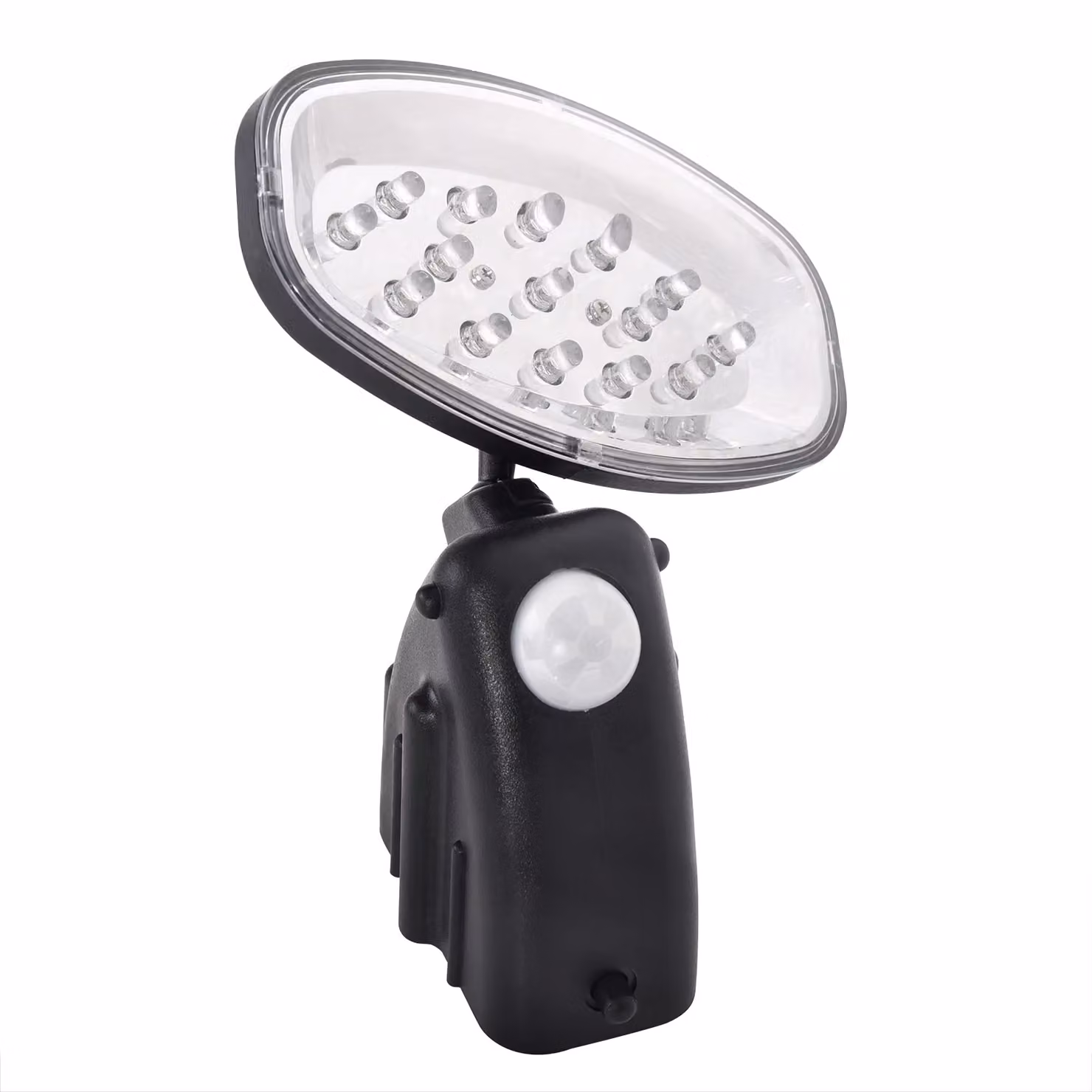 Set di 2 lampade solari LED Monzana con sensore di movimento e luce orientabile per giardino, balcone e terrazzo, colore nero – 4