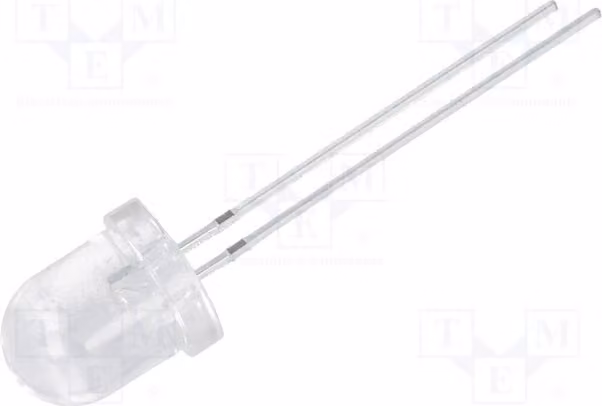 2 LED arancioni OSO5PA8131A, diodi LED a foro passante, 8 mm, angolo di emissione 30°, 10000÷13000 mcd, 8 mm