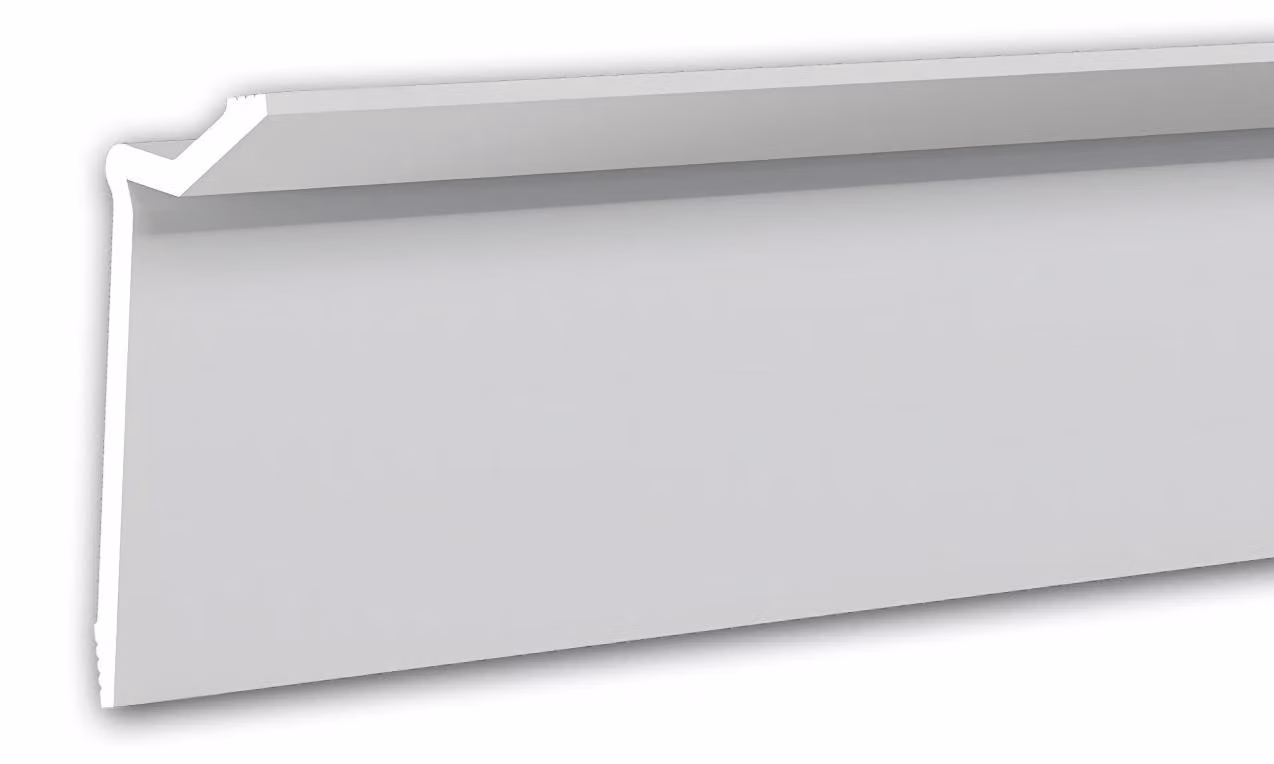 Profhome 650804 Modanatura d'angolo Modanatura del soffitto Modanatura decorativa Modanatura per stucco 2 m