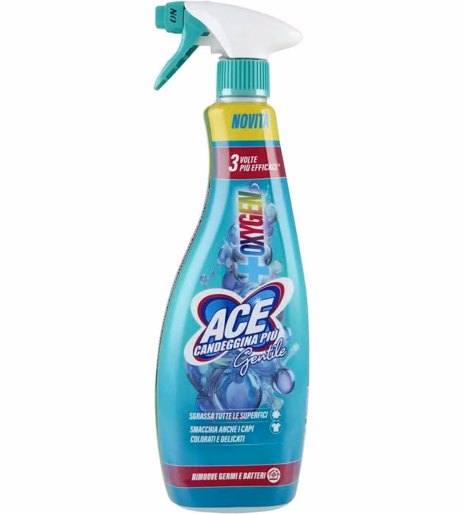 ACE Candeggina Gentile Oxygen Spray 650ml - Pulizia e igiene efficace