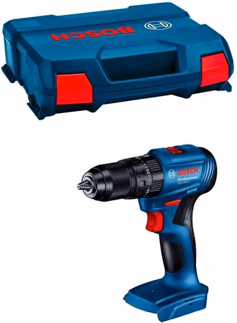 Trapano a percussione Bosch GSB 185-LI blu (Solo corpo + L-Case)