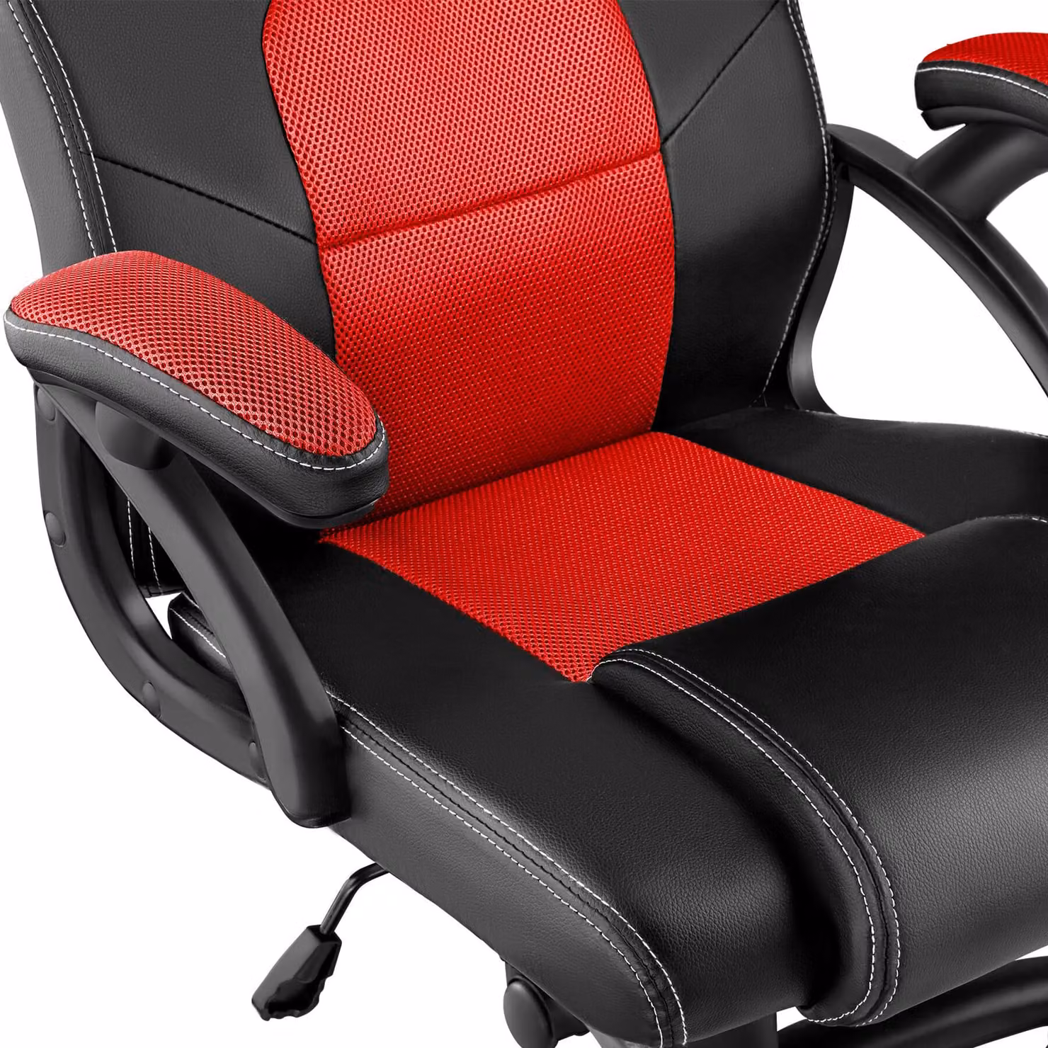 Sedia da gioco racing Mike tectake nero e rosso – 1