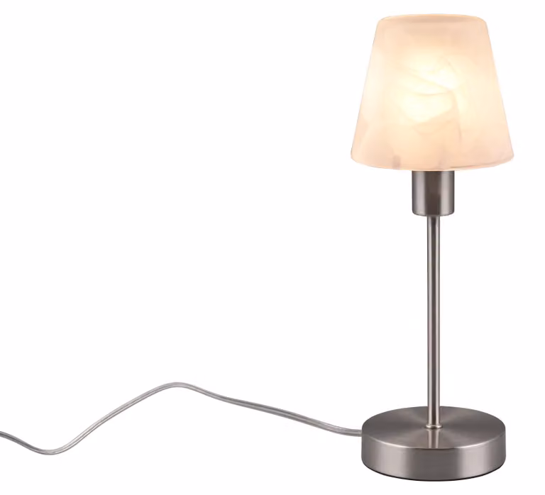 LUIS II lampada da tavolo argento Trio 595700107