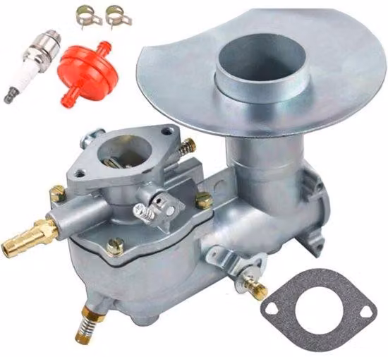 Accessorio compatto in metallo per tosaerba, compatibile con i motori Briggs & Stratton