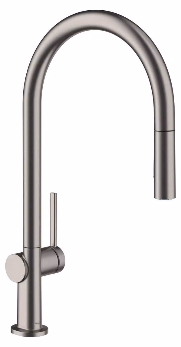 hansgrohe Talis M54 Mitigeur monocommandé pour cuisine 210, douchette extractible, 2 types de jets, éco, 72842340, 72842340