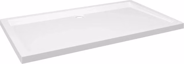 Piatto doccia rettangolare in ABS bianco L: 120 cm, P: 70 cm