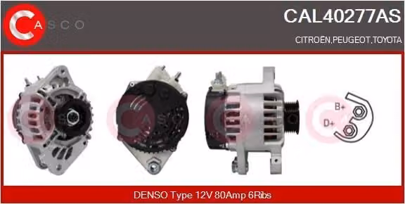 Alternatore 80A