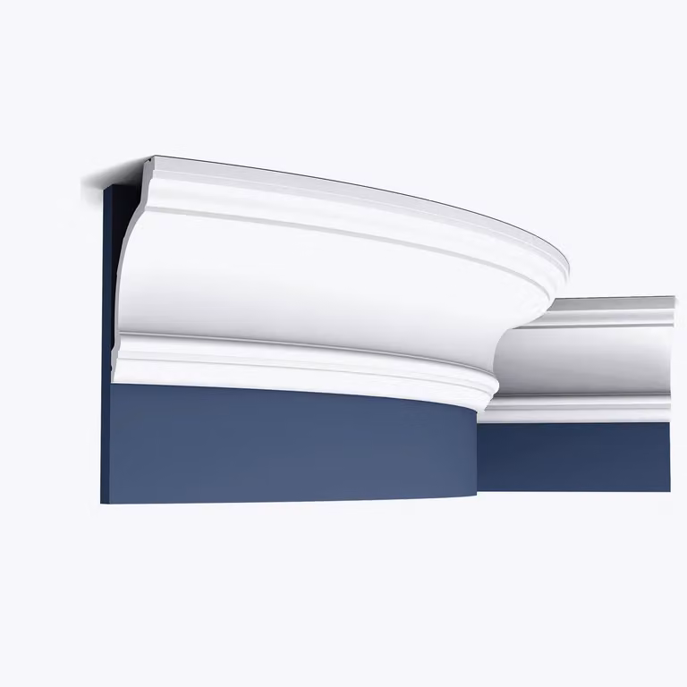 Orac Decor C217F Luxxus Modanatura angolare flessibile Modanatura decorativa Modanatura per stucco Modanatura per stucco Modanatura decorativa Modanatura per soffitto-parete | 2 metri