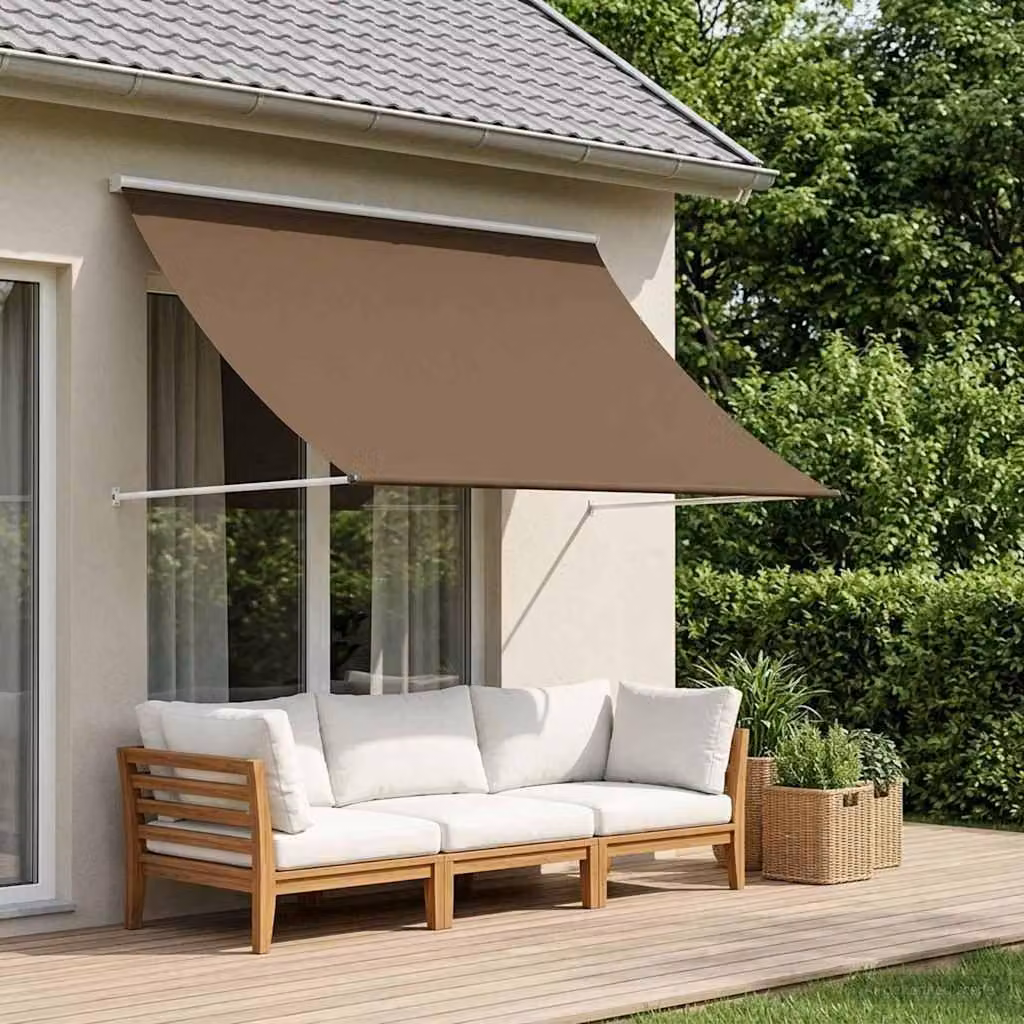 Maison Exclusive - Tenda da sole color tortora 150 x 150 cm