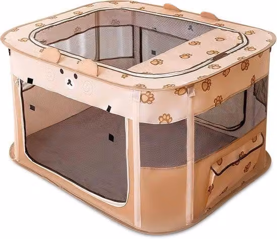 Cuccia per cani a doppia apertura, trasportino per gatti, trasportino per cani con rete rimovibile
