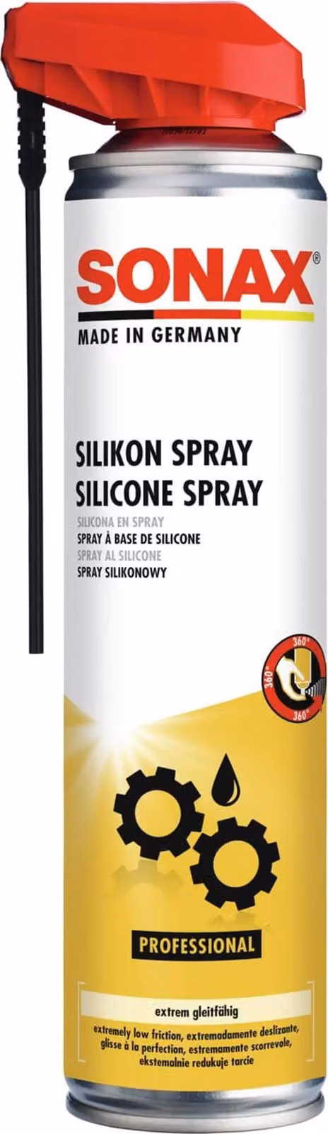 Spray siliconico per gomma, plastica e metallo, 400 ml