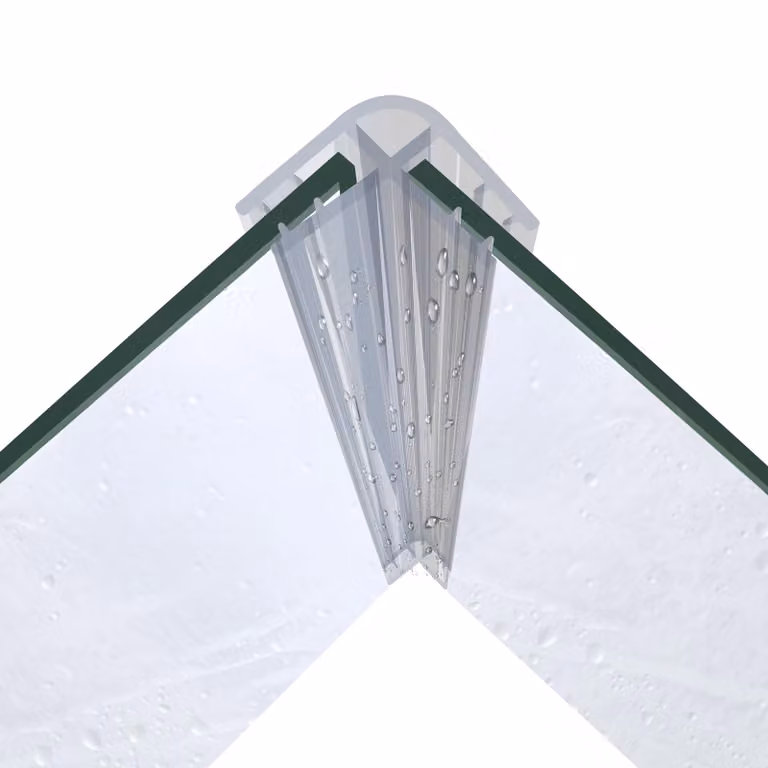 Guarnizione per doccia Guarnizione per box doccia DK09 (6mm - 7mm) - 180cm Guarnizione di ricambio per box doccia