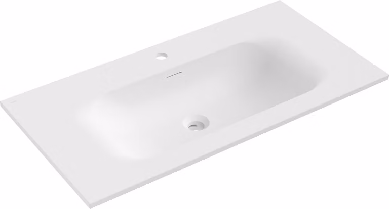 Mexen Vela lavabo ad incasso 91 x 46,5 cm, bianco opaco - 25239001
