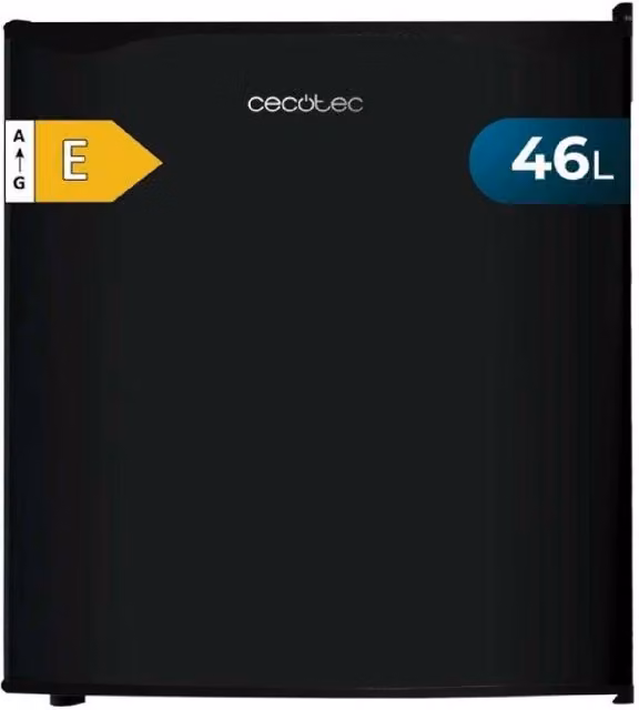Cecotec GrandCooler 20000 L SilentCompress Black, frigorifero con compressore reversibile da banco, L/P/H: 48,7 x 46 x 48 cm