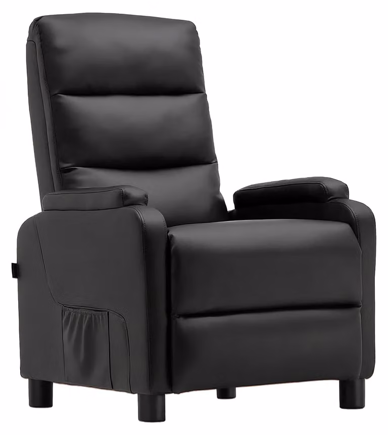 Poltrona reclinabile - Sedia regolabile - Poltrona relax - Sedia per angolo relax - Schienale regolabile da 90° a 160°