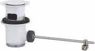 Set di scarico Grohe 1 1/4'' completo per miscelatore bidet/lavabo bianco - 28910L00
