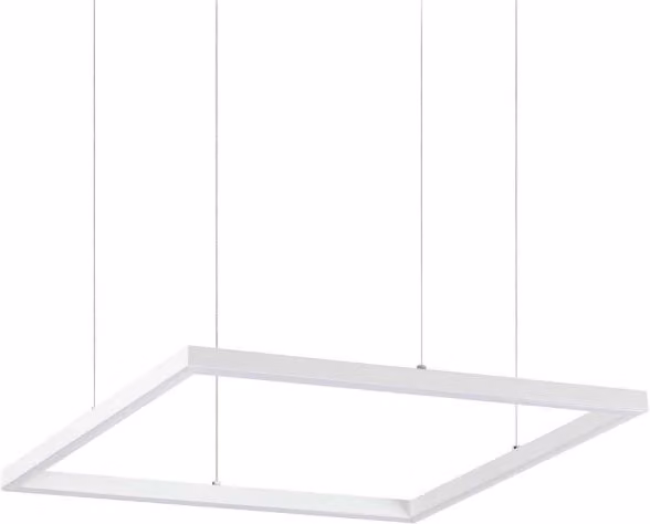 Lampada A Sospensione Oracle Slim Sp D050 Square 3000K On-Off Wh Ideal-Lux